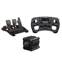 Fanatec ClubSport DD + ClubSport Formula V3 + ClubSport Pedals V3 stuur Zwart, Basis, stuur en pedalen