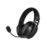 Hator Hyperpunk 3 Wireless over-ear gaming headset Zwart, 2.4GHz, Bluetooth 5.4, USB-C