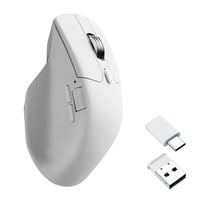 Keychron M6S-B71 gaming muis Wit, 50 - 12000 DPI, USB-C / Bluetooth 5.1 / 2.4 GHz