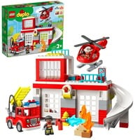LEGO DUPLO - Brandweerkazerne & Helikopter Constructiespeelgoed 10970