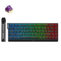MCHOSE Ace 68 Hall Effect Magnetic Switch Gaming Keyboard Zwart, US lay-out (QWERTY), TTC Dragon Lord, 65%, RGB, Hot swap, USB-C, Hall Effect Sensor