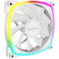 Montech RX120 PWM case fan Wit, 4-pin PWM + 3-pin ARGB