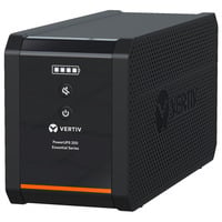 Vertiv PowerUPS 200 Essential 1600IT-IEC Tower ups Zwart, 1600 VA, 925 W, 6x C13, USB
