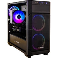 ALTERNATE Thunderstorm Starter Ryzen 5 – RTX 4060 Limited edition gaming pc Zwart | R5 5600XT | RTX 4060 | 16 GB | 1 TB SSD