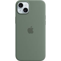 Apple Siliconenhoesje met MagSafe voor iPhone 15 Plus telefoonhoesje Donkergroen