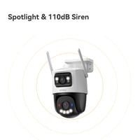 Imou Cruiser Dual 2 Pro beveiligingscamera Wit, 4MP, WiFi 6, LAN