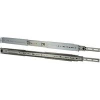 Inter-Tech 26" telescopische railset voor IPC-behuizing inbouwrails Zilver