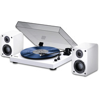 MIXX Analog System 5 Stereo Vinyl Wh platenspeler Wit, 33/45 RPM