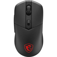 MSI VERSA 300 WIRELESS gaming muis Zwart, 400 - 8.000 DPI, 2,4 GHz / Bluetooth / USB