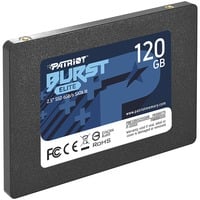 Patriot Burst Elite 120 GB SSD Zwart, PBE120GS25SSDR, SATA 6 Gb/s