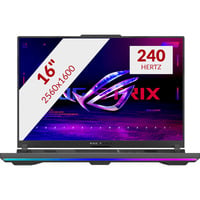 ASUS ROG Strix G16 G614FR-S5252W 16"  gaming laptop Grijs/groen | R9 9955HX | RTX 5070 Ti | 32 GB | 1 TB SSD