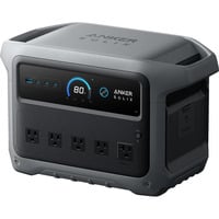 Anker SOLIX Draagbare Powerstation C1000 Gen2, 1024Wh powerbank Grijs, 2.000 Watt, 2400 Watt SurgePad 
