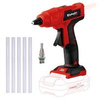 EINHELL Accu Lijmpistool TE-CG 18 Li - Solo Rood/zwart, Accu en oplader niet inbegrepen