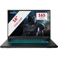 GIGABYTE GAMING A16 PRO DYH 16"  gaming laptop Zwart | Core 7 processor 240H | RTX 5080 | 32 GB | 1 TB SSD