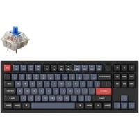 Keychron Q3-M2, toetsenbord Zwart, US lay-out, Gateron G Pro Blue, RGB leds, TKL, hot swap, Knob