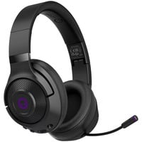 LORGAR Noah 702 over-ear gaming headset Zwart, RGB, Bluetooth 5.3 / 2.4 GHz / 3.5mm