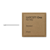 Wacom Pen Nibs POM for Wacom One Standard Pen (10 stuks) punt van pen Wit