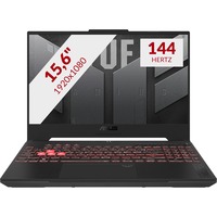 ASUS TUF Gaming A15 FA507NV-LP031W 15.6" gaming laptop Grijs | Ryzen 7 7735HS | RTX 4060 | 16 GB | 512 GB SSD