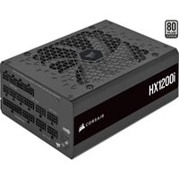 Corsair HX1200i, 1200 Watt voeding Zwart, 1x 12VHPWR, 4x PCIe, kabelmanagement