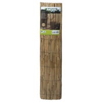 Nature Gespleten rietmat - afschermgraad 2/5, 1 x 3 meter begrenzing Houtkleur