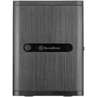 SilverStone CS240 server behuizing Zwart | 2x USB-A | 1x USB-C