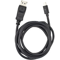 Wacom Cintiq Pro 4K Mini DisplayPort naar DisplayPort kabel, 1.8m Zwart