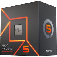 AMD Ryzen 5 7500, 3,7 GHz (5?0 GHz Turbo Boost) socket AM5 processor Unlocked, Wraith Stealth, Boxed