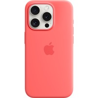 Apple Siliconenhoesje met MagSafe voor iPhone 15 Pro telefoonhoesje Lichtrood