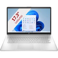 HP 17-cp2156nd (BN6M5EA) 17.3"  laptop Zilver | Ryzen 5 7520U | Radeon Graphics | 16 GB | 512 GB SSD