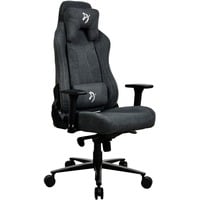 Arozzi Vernazza Soft Fabric Dark Grey gamestoel Donkergrijs