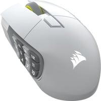 Corsair SCIMITAR Elite Wireless SE gaming muis Wit, 33.000 dpi, RGB leds