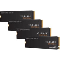 WD Black SN7100 NVMe, 4 TB SSD Zwart