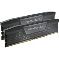 Corsair 128 GB DDR5-6400 (2x 64 GB) Kit werkgeheugen Zwart, CMK128GX5M2B6400C42, Vengeance, XMP 3.0