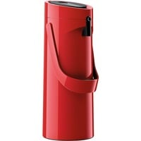 Emsa PONZA Pompthermoskan 1,9 Liter isoleerkan Hoogglans rood, Comfort Press