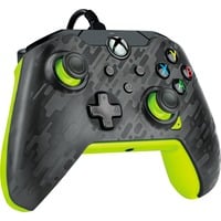 PDP PDP Wired Controller - Electric Carbon Antraciet/neongroen