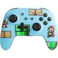 PowerA Enhanced Wireless Controller for Nintendo Switch - SMB3 Blauw