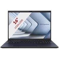ASUS ExpertBook B3604CMA-QV0117X 16" laptop Zwart | Core Ultra 5 125U | Intel Graphics | 16 GB | 512 GB SSD | Touch