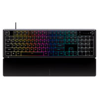 Corsair SKIFF 100 RGB gaming toetsenbord Zwart, US lay-out (QWERTY), Membraan, 100%, RGB-leds