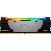 Kingston FURY 32 GB DDR4-3600 werkgeheugen Zwart, KF436C18RB2A/32, Renegade RGB, XMP