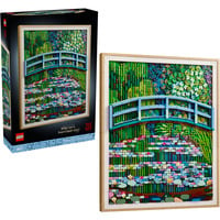LEGO Art - Claude Monet – Brug over een vijver met waterlelies Constructiespeelgoed 31220, Retail