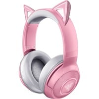 Razer Kraken BT - Kitty Edition - Quartz over-ear gaming headset Roze, Bluetooth, Pc
