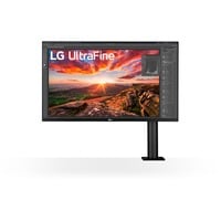 LG Ergo 32UN880P-B 31.5" 4K UHD Curved monitor Zwart, 2x HDMI, 1x DisplayPort, USB-A, USB-C