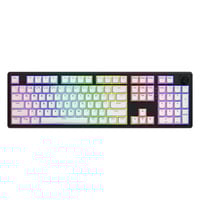 Hator Skyfall Wireless, gaming toetsenbord Zwart, US lay-out, HATOR Aurum Lemon, RGB, Double shot ABS, Hot-swap, 2.4GHz / Bluetooth / USB-C