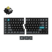 Keychron Q11 Ultra 8K Wireless Custom Mechanical Keyboard Zwart, US lay-out (QWERTY), Keychron Silk POM Banana, 100%, RGB leds, KSA double-shot PBT, hot swap, 2.4GHz | Bluetooth 5.2 | USB-C