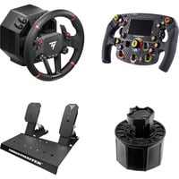 Thrustmaster T598-P Direct Axial Drive Force Feedback Wheel + Quick Release Adapter voor de T818 Direct Drive-Voet + Formula Wheel add-on Ferrari SF1000 Edition simulatorset Zwart, PS5, PS4 & PC met 2 pedalen