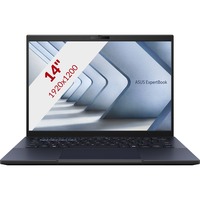 ASUS ExpertBook B3404CMA-Q60149X 14" laptop Zwart | Ultra 5 125U | Intel Graphics | 16 GB | 512 GB SSD
