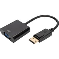 Digitus DisplayPort verloopkabel adapter Zwart