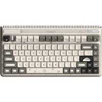 Iqunix OG80 Hitchhiker Wireless Mechanical Keyboard Grijs, US lay-out (QWERTY), Cherry MX Silent Red, 80% (TKL), RGB leds, Hot-swappable, PBT, 2.4GHz | Bluetooth 5.1 | USB-C
