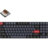 Keychron K13 Pro-H3, toetsenbord Zwart, US lay-out, Gateron Low Profile Mechanical Brown, 80% TKL, RGB leds, Low-Profile Double-shot PBT, hot swap, Bluetooth 5.1