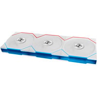 Lian Li UNI FAN TL FLEX Reverse 120 Wireless RGB case fans Wit, 3 stuks, 120 x 124 x 28 mm, PWM, 3 stuks, Incl. Controller